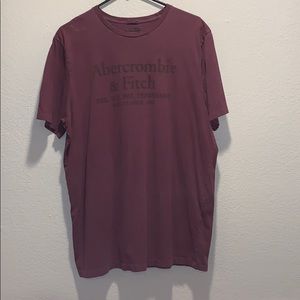 Men’s Maroon Abercrombie T-Shirt